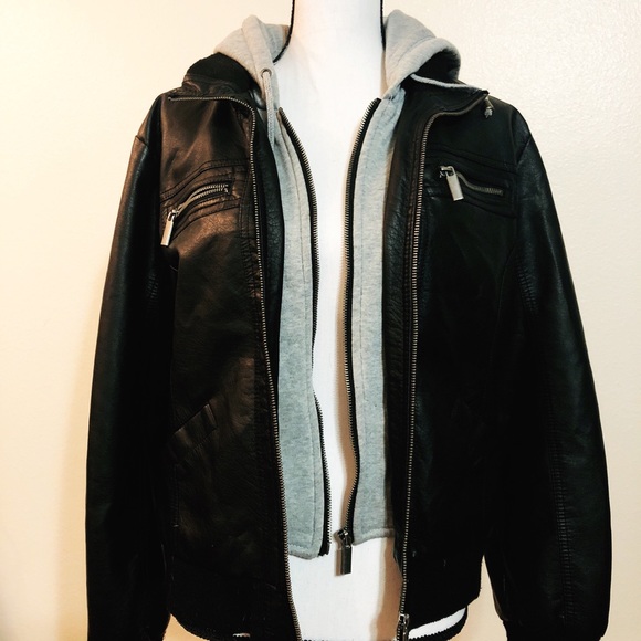 Hot Topic Jackets & Blazers - •Hot Topic• faux leather jacket